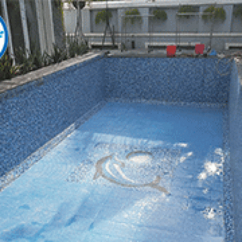 Cải tạo hồ bơi gia đình anh Đức