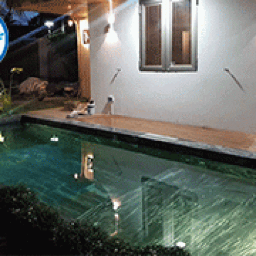 Lắp đặt thiết bị hồ bơi gia đình anh Hải