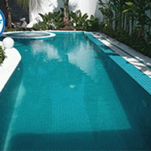 Xây dựng hồ bơi trong nhà anh Hưng