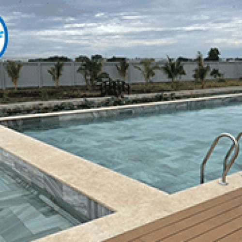 Xây hồ bơi tại nhà anh Ân Long An