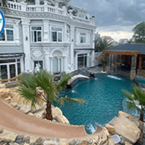 Hồ bơi biệt thự anh Tiến Trảng Bom Đồng Nai