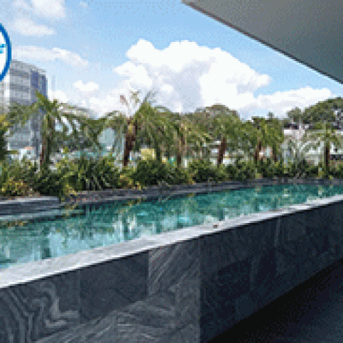 Hồ bơi gian đình anh Tuấn Quận 1