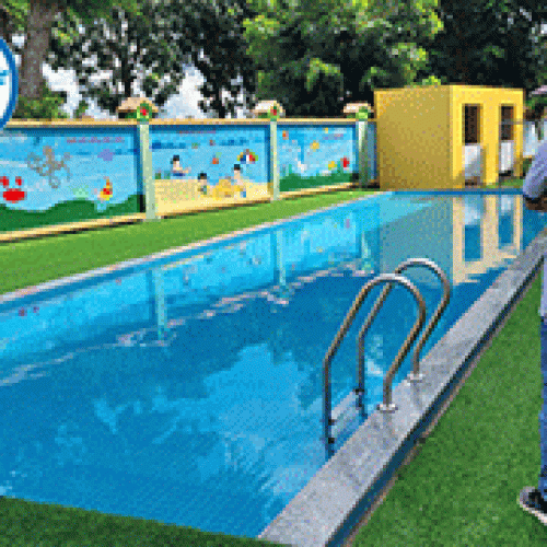 Lắp Đặt Thiết Bị Hồ Bơi Trường Mầm Non Tiền Giang