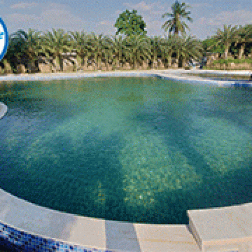 Lắp đặt hồ bơi gia đình anh Khánh