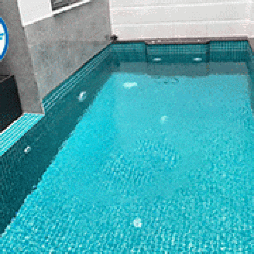 Thi công hồ bơi gia đình anh Đức