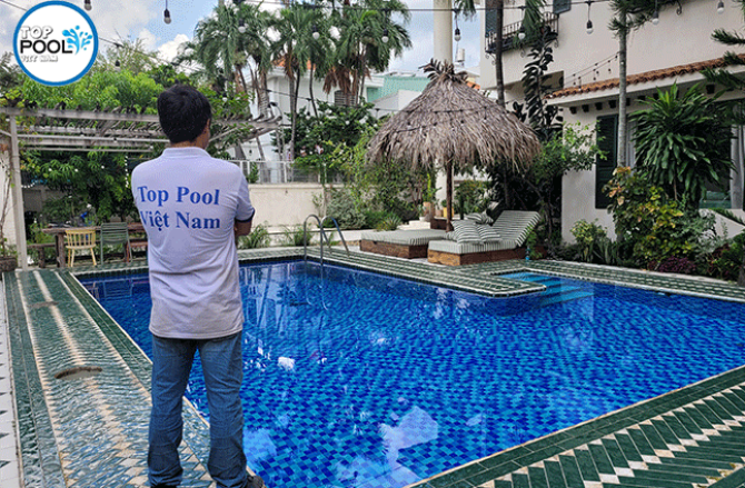 Sửa Chữa Hồ Bơi Chị Vàng Quận 2 Khi Đẳng Cấp Gặp Tiện Ích