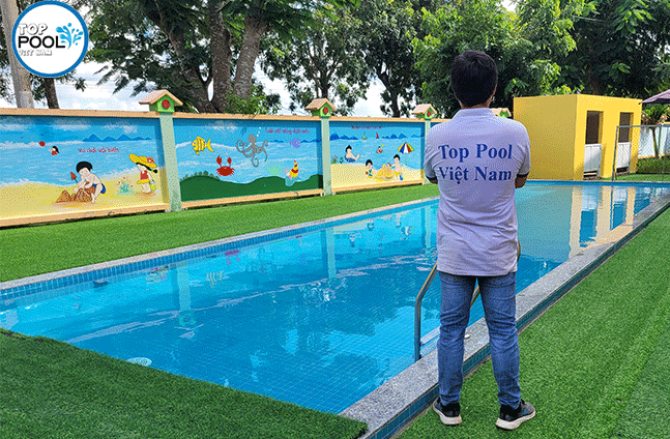 Lắp Đặt Thiết Bị Hồ Bơi Trường Mầm Non Tại Tiền Giang