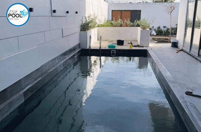 Xây dựng hồ bơi anh Tuấn Gia Lai