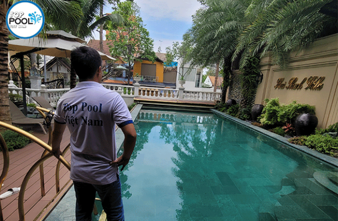 hồ bơi Villa Hai Thanh Bình Dương