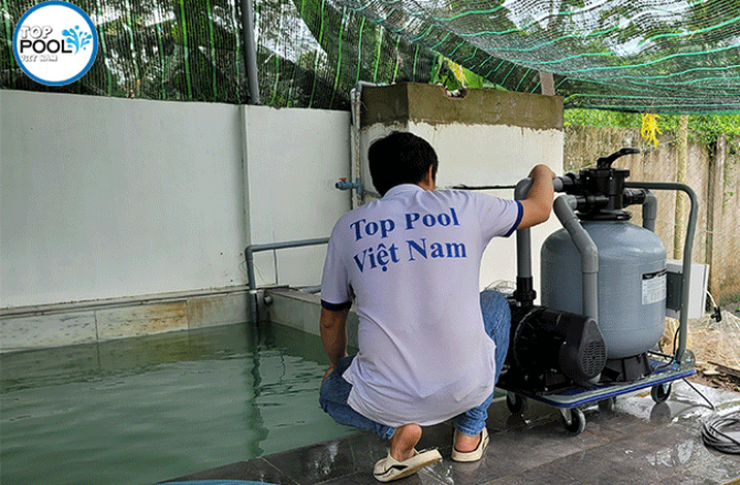 Hồ Bơi Gia Đình Anh Lý Tại Sóc Trăng