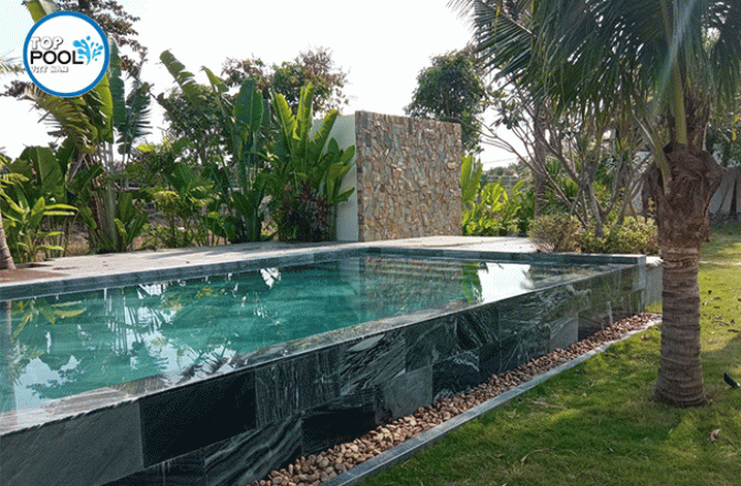 Bể bơi biệt thự BQI Quận 9