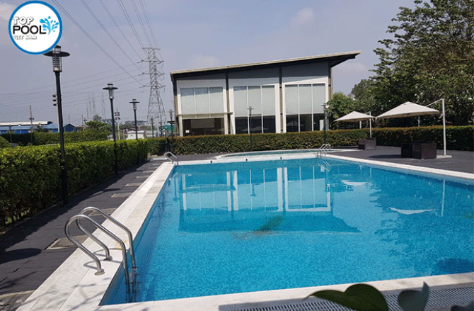 Sửa Chữa Hồ Bơi Công Cộng Flora Anh Đào Quận 9