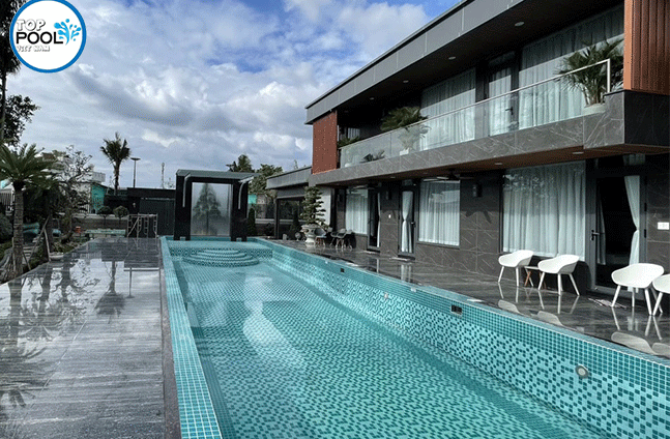 Xây dựng hồ bơi tại Long An