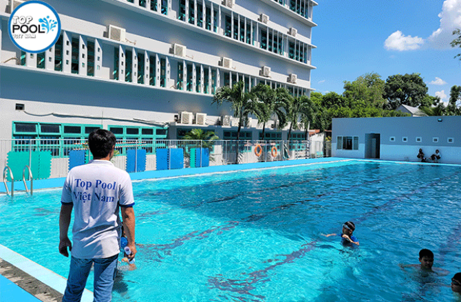 Xây Dựng Hồ Bơi Trường Trung Học Trịnh Hoài Đức - Nơi Kết Nối Với Thiên Nhiên