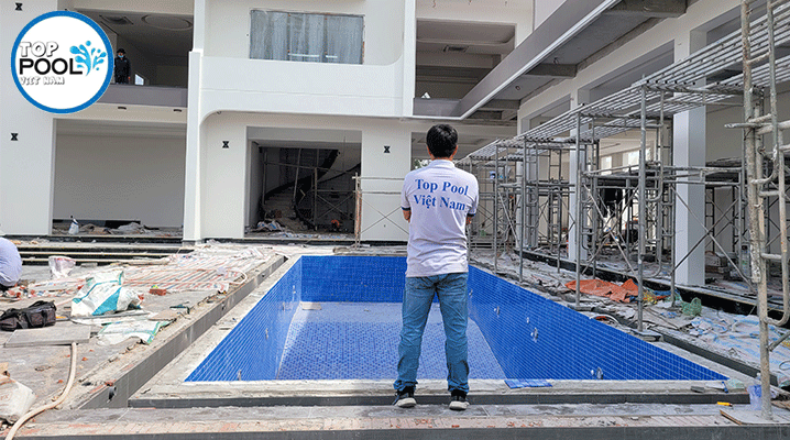 Thi công hồ bơi gia đình