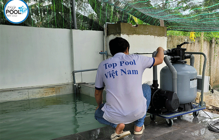 Hồ Bơi Gia Đình Anh Lý Tại Sóc Trăng
