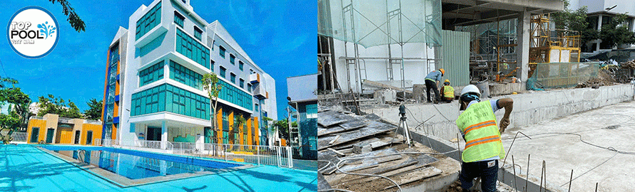 HỒ BƠI TRƯỜNG TH THCS IGC BẾN TRE