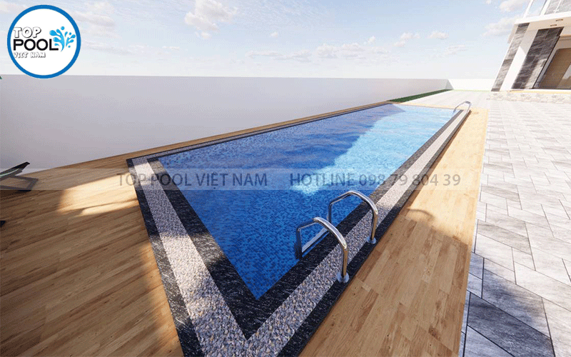 bản vẽ thiết kế bể bơi gia đình tại Đồng Nai