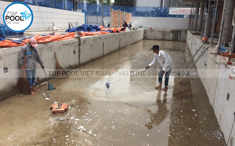 báo giá thi công hồ bơi gia đình tại củ chi