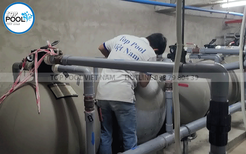 bảo trì máy lọc nước hồ bơi