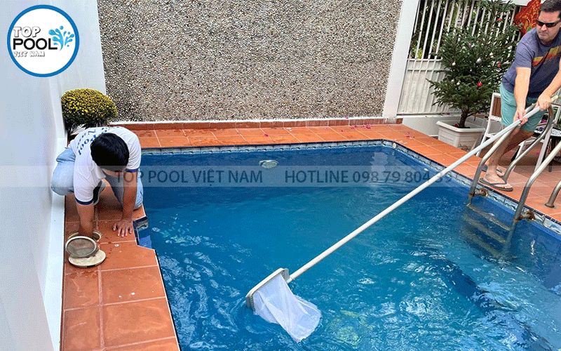bảo trì thiết bị hồ bơi