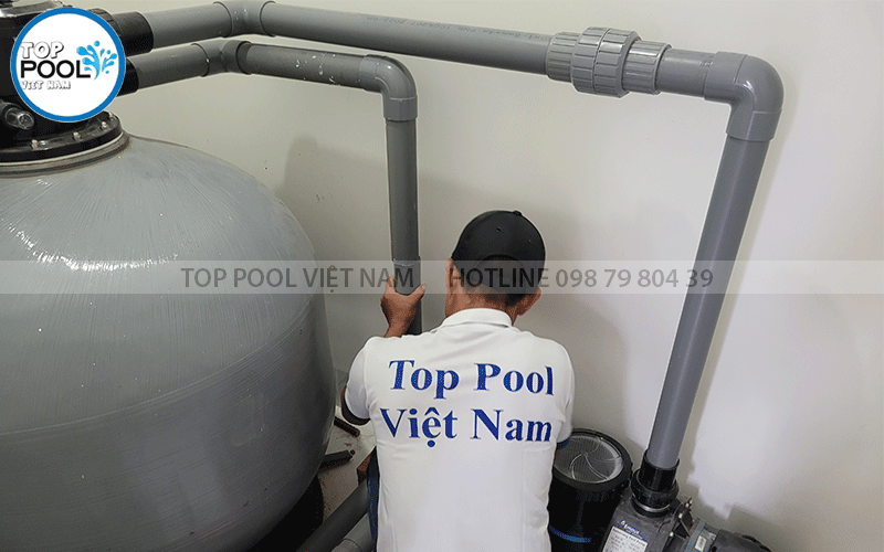 bảo trì thiết bị lọc nước hồ bơi