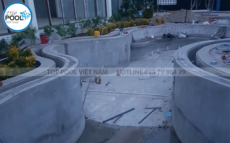 bể bơi gia đình tại Bến Tre