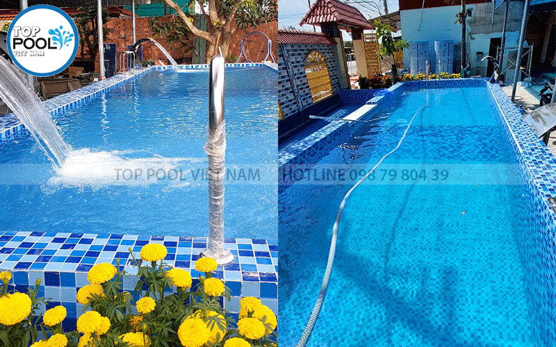 bể bơi gia đình đẹp