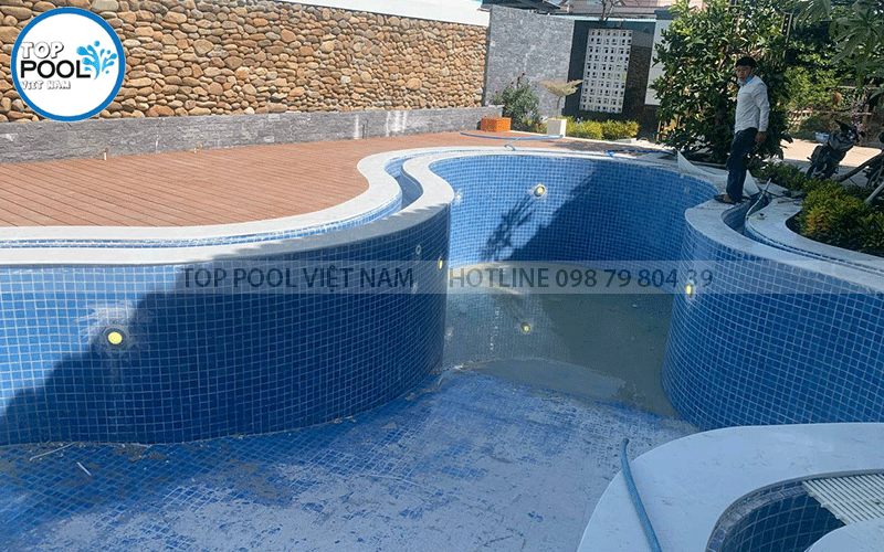 bể bơi gia đình tại Long An