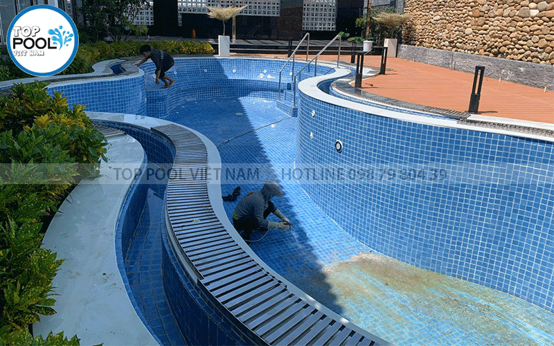 bể bơi gia đình tại tiền giang