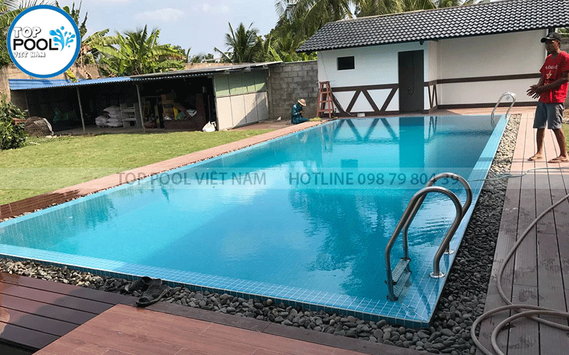 Bể bơi hoàn thiện trọn gói Top Pool Việt Nam tại TP.HCM