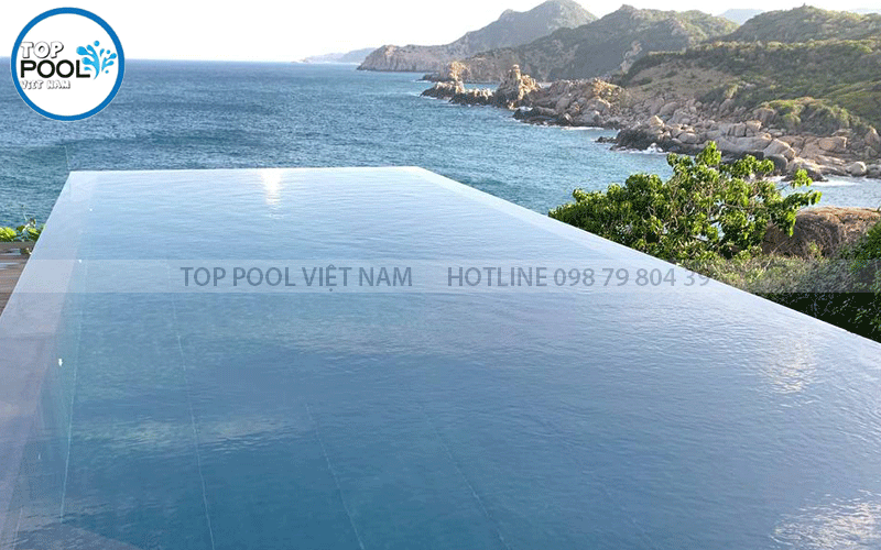 bể bơi vô cực đẹp tại Ninh Thuận
