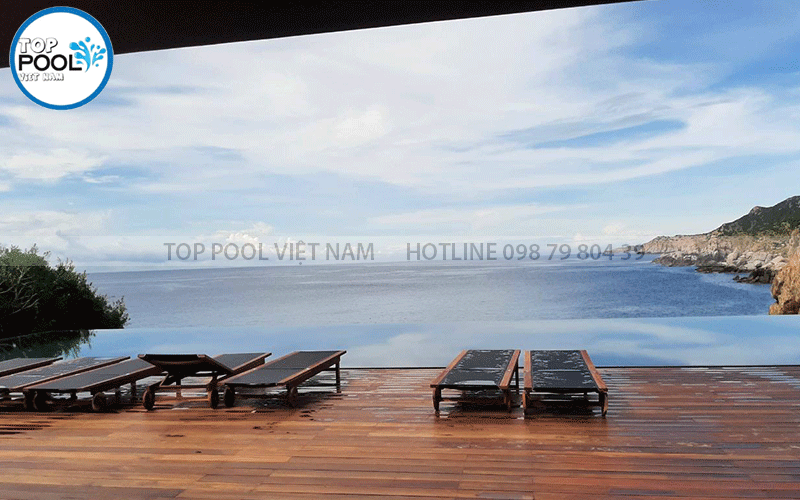 bể bơi vô cực đẹp tại Phan Thiết