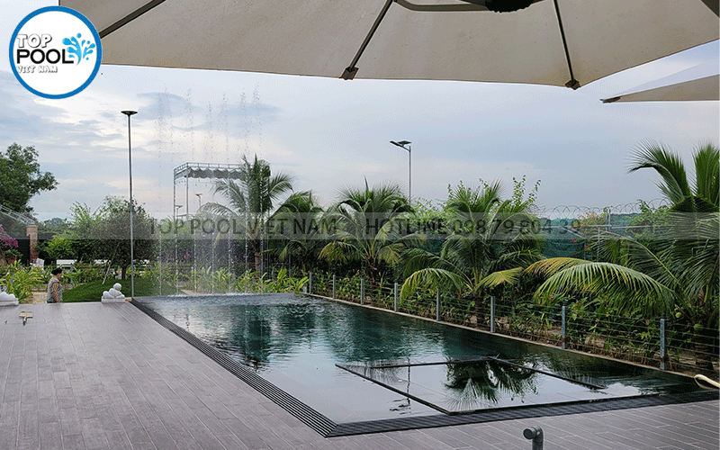 biệt thự nhà vườn có hồ bơi tại Bến Tre