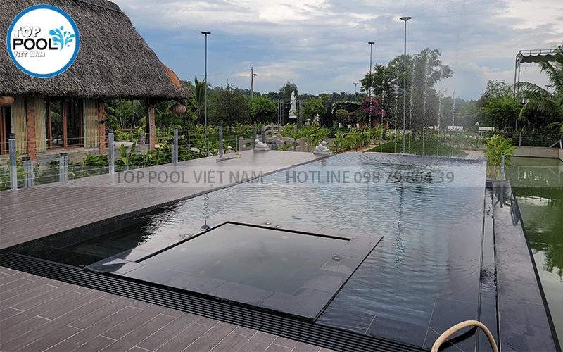 biệt thự nhà vườn có hồ bơi tại củ chi