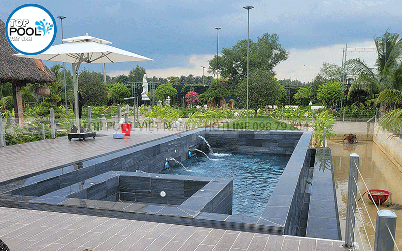 biệt thự nhà vườn có hồ bơi tại Tiền Giang