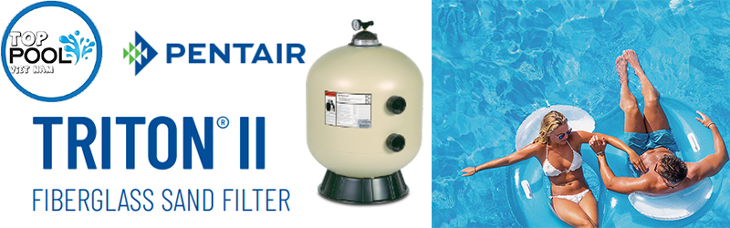 Bình lọc cát hồ bơi Pentair TR140