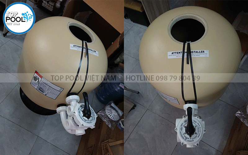 bình lọc bể bơi TR100 pentair