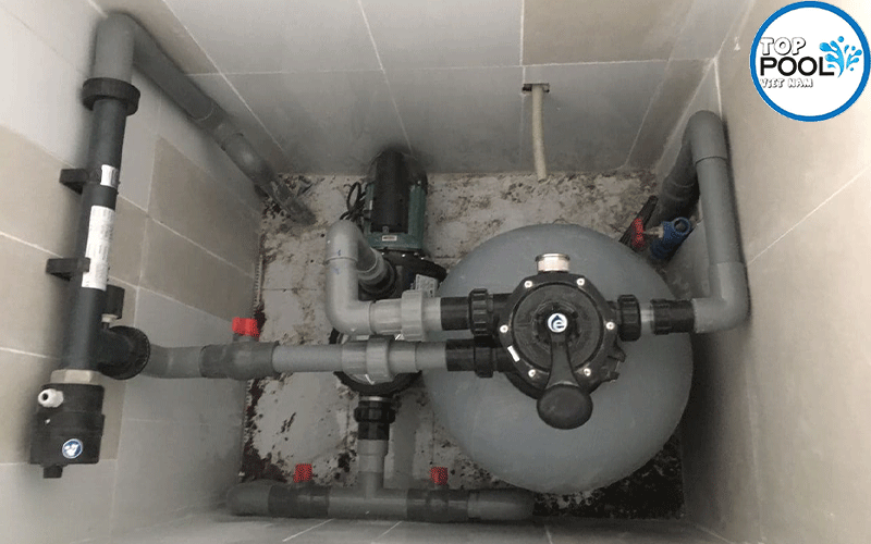 bình lọc cát hồ bơi emaux v700