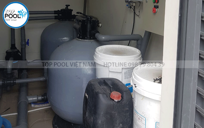 bình lọc cát emaux v800