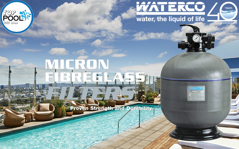 Đặc tính bình lọc hồ bơi waterco S900