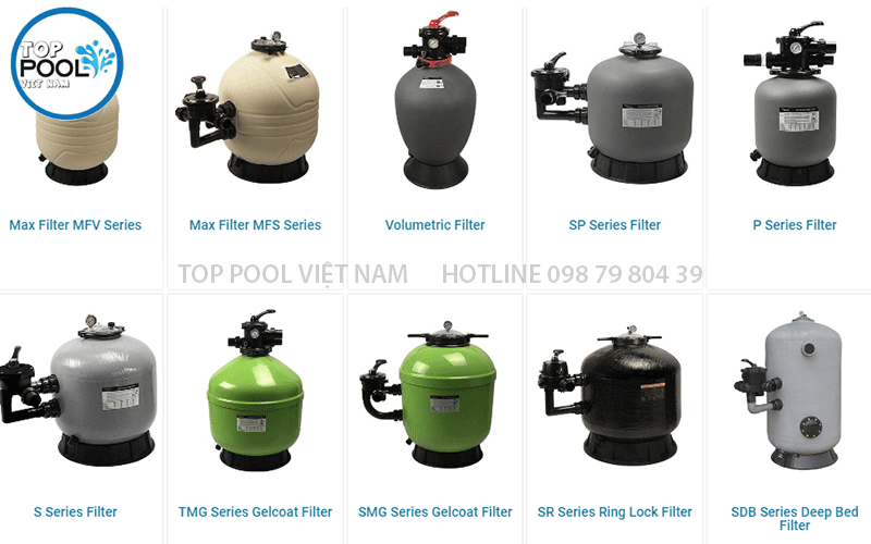 bình lọc hồ bơi Emaux