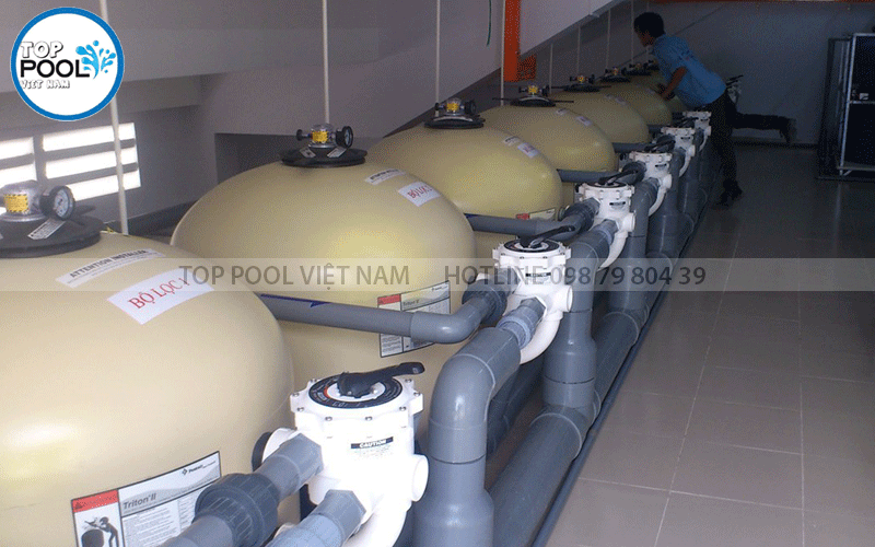 bình lọc hồ bơi pentair