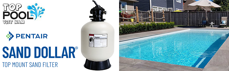 Bình lọc cát hồ bơi Pentair sd