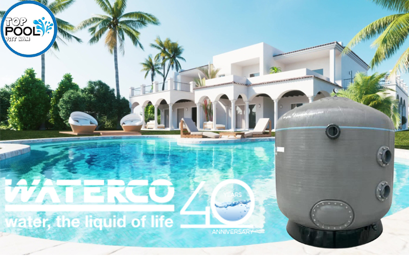 Bình lọc hồ bơi Waterco SMD2000 công suất 94m3/h