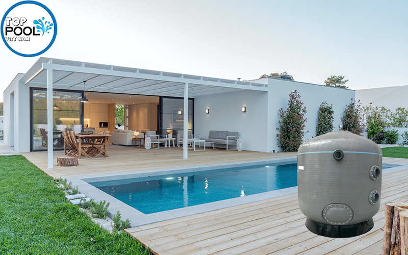 Bình lọc hồ bơi Waterco SMD1400 công suất 46m3/h