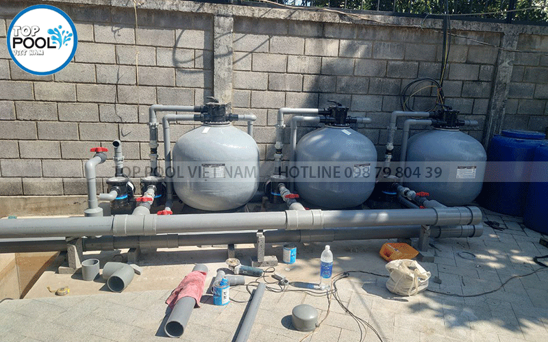 bình lọc nước hồ bơi