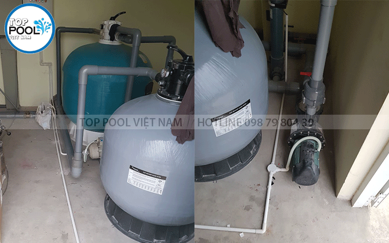 bơm lọc nước hồ bơi