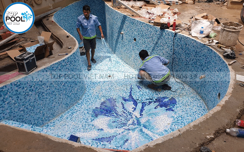cách làm hồ bơi tại Bến Tre