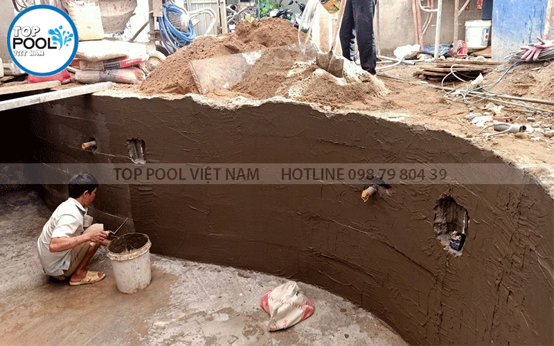 cách làm hồ bơi tại Cần Thơ